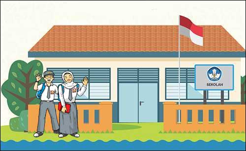 contoh foto sekolah